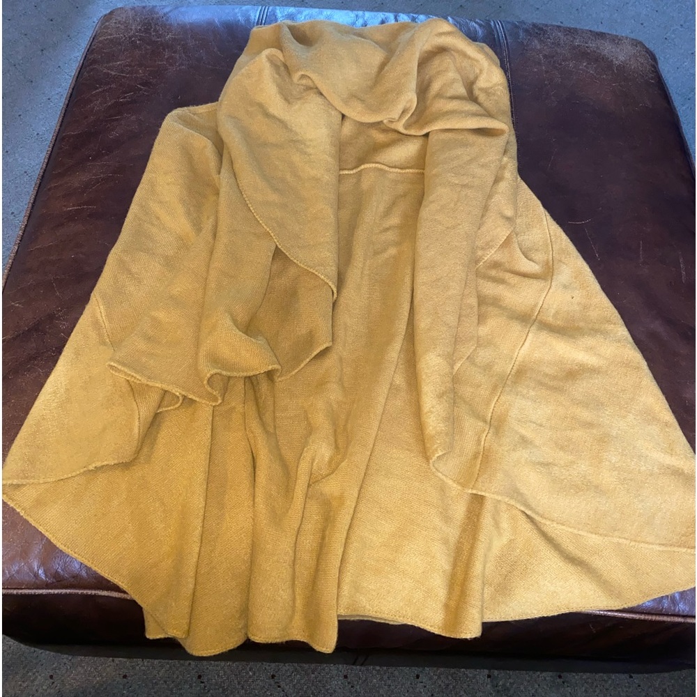 Mustard color vest/sweater